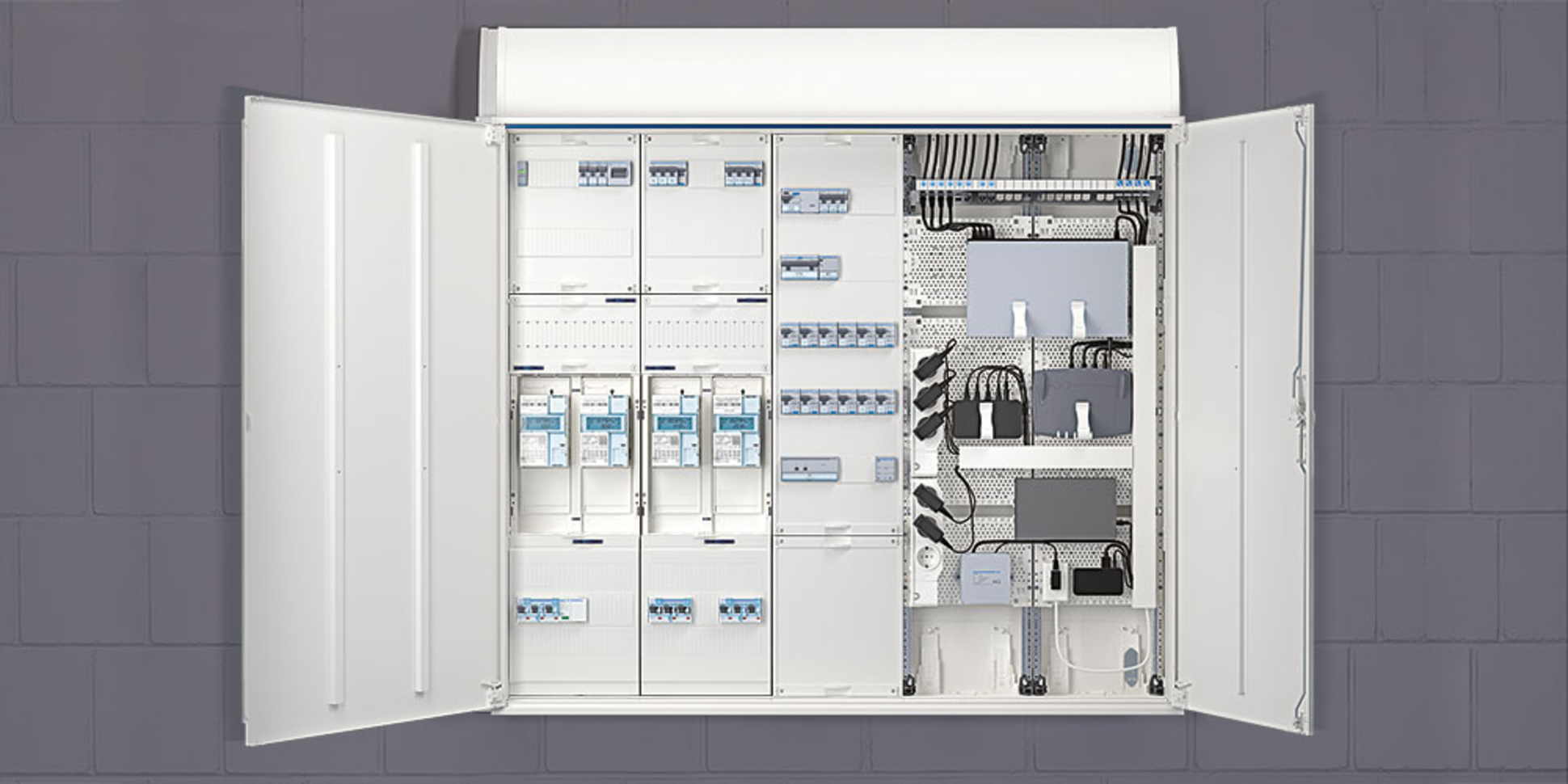 Technikzentrale bei O.N.T.-Elektrotechnik GmbH & Co. KG in Reinbek